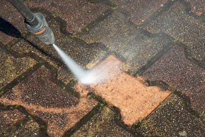Removing Dirt On Floor With Pressure Water — Pressure Washers in Cairns, QLD
