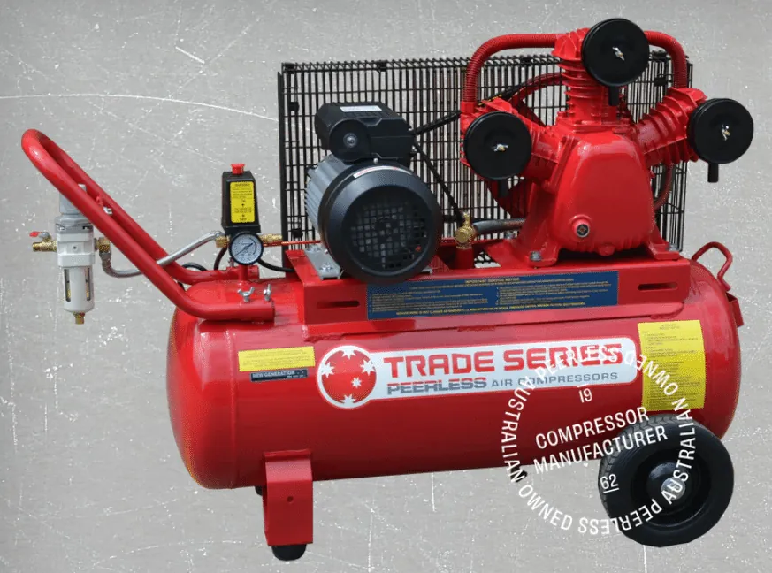 Peerless TS17W Red trade series compressor 15amp 300lpm